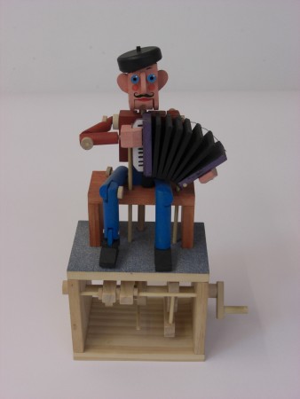 Accordion Player by Peter Massey
