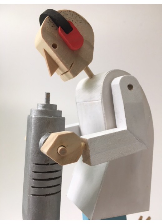 Demon Dentist Automata 3d Moving Wooden Model Kit by Timberkits Funny Painful for sale online 